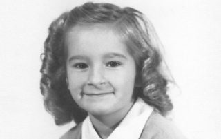 Sherry Wilde as a child